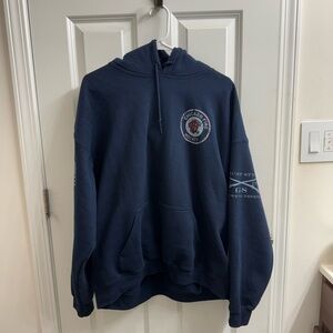 Chicago Fire Hockey Navy Hoodie - XL
